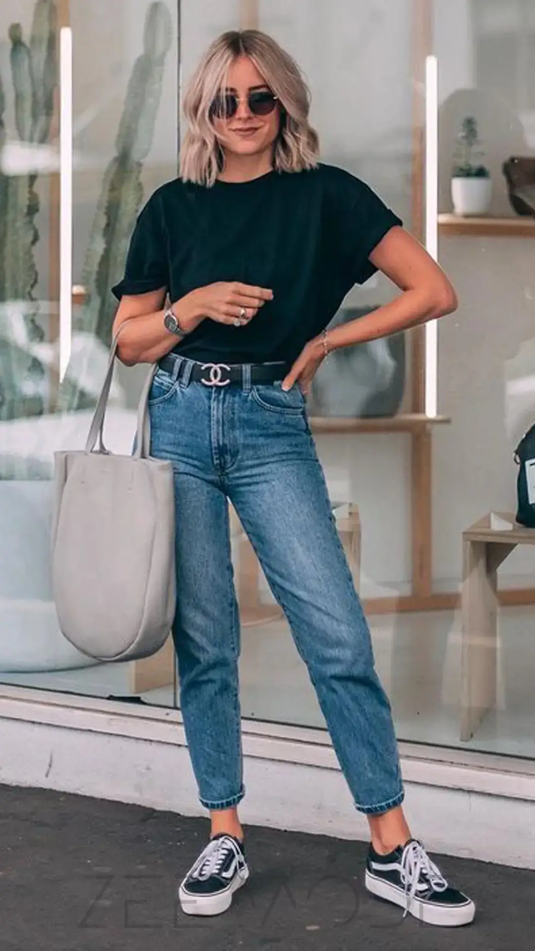 شلوار جین با ونس
