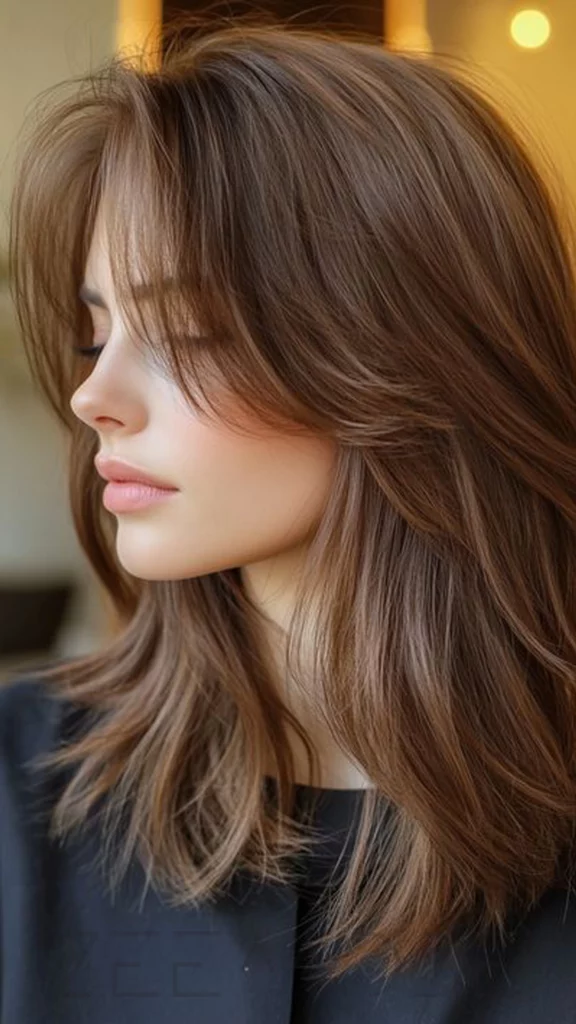 مدل مو چتری فشن