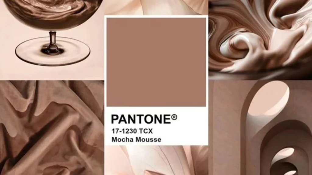 استایل با رنگ موکا