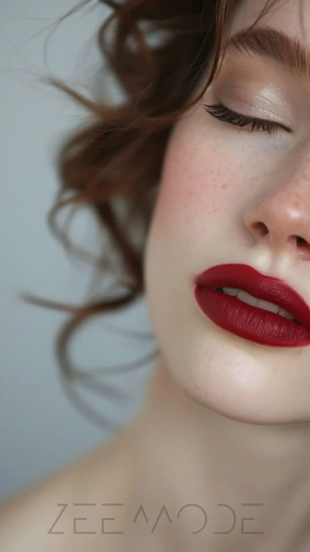 آرایش لب و گونه ها در پاییز