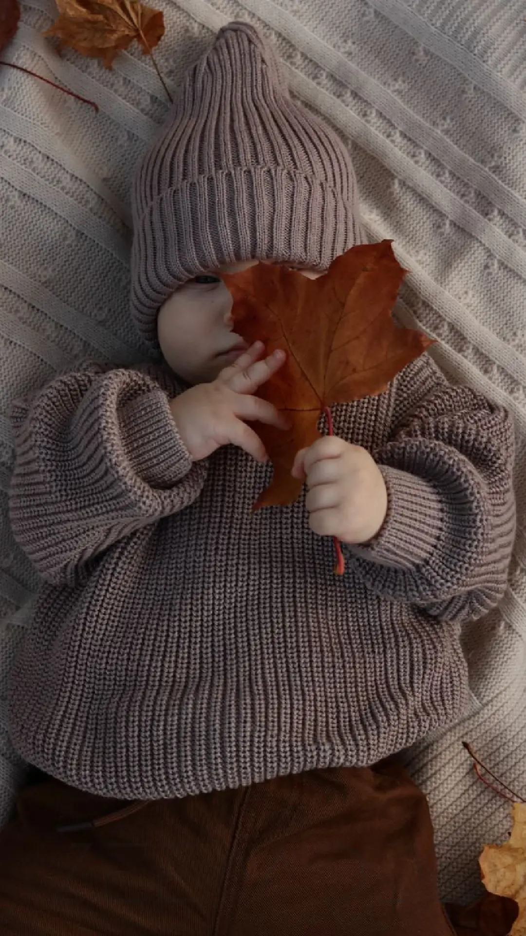 استایل پاییزی کودکانه