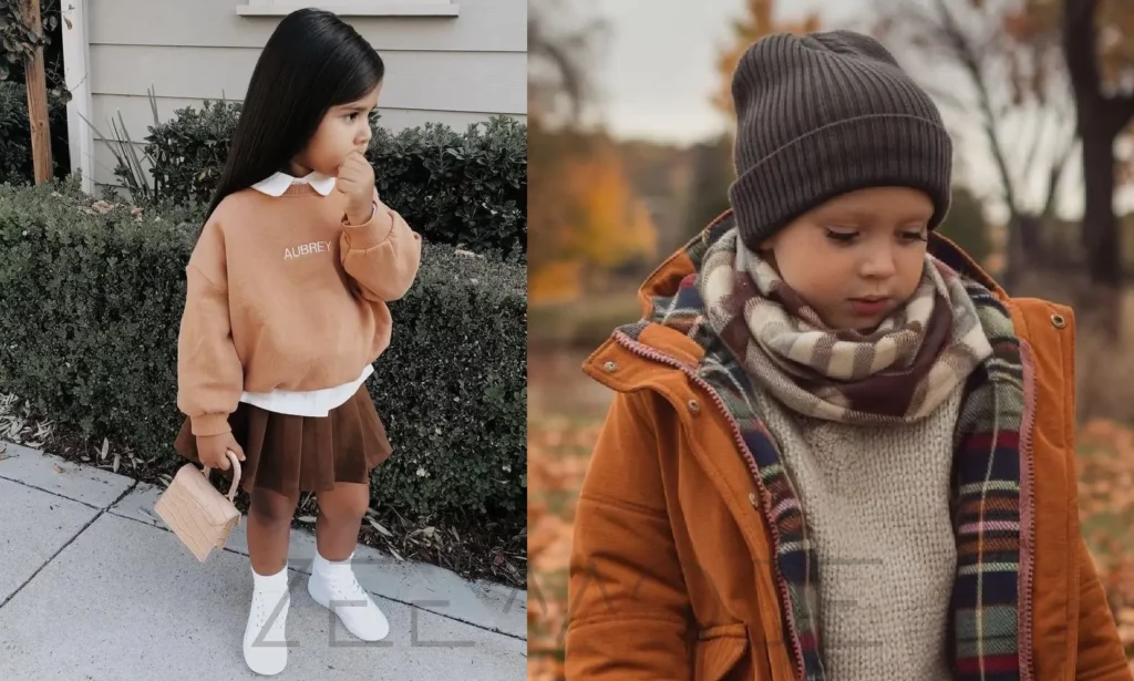 استایل پاییزی کودکان